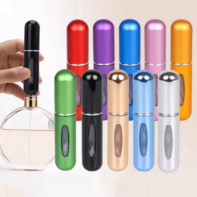 Hi AfricHI-Atomiseur de parfum liquide portable, 5ml, cosmétiques, beaucoup de mini bouteilles de