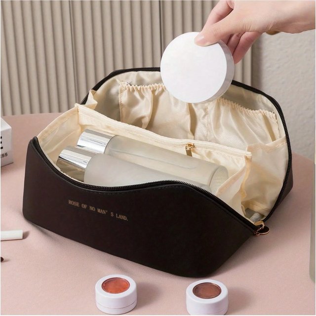 NEW 2026 Organizer Female Toiletry Kit Bag Make Up Case Storage Pouch Luxury Lady Box Cosmetic Bag Organizer Bag For Travel Zip
