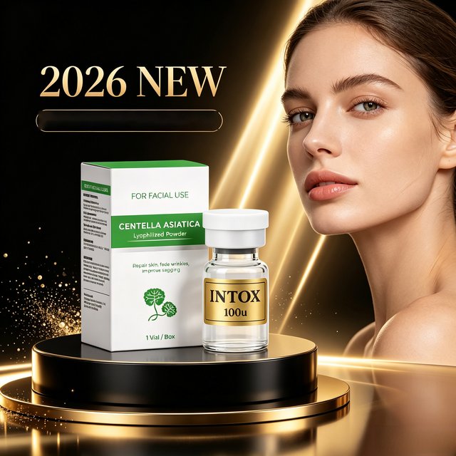 E Box Skin Care Powder with Hyaluronic Acid Facial Serum 100-150-200I Firming Hydrating Glow Face Powder Korean Skincare