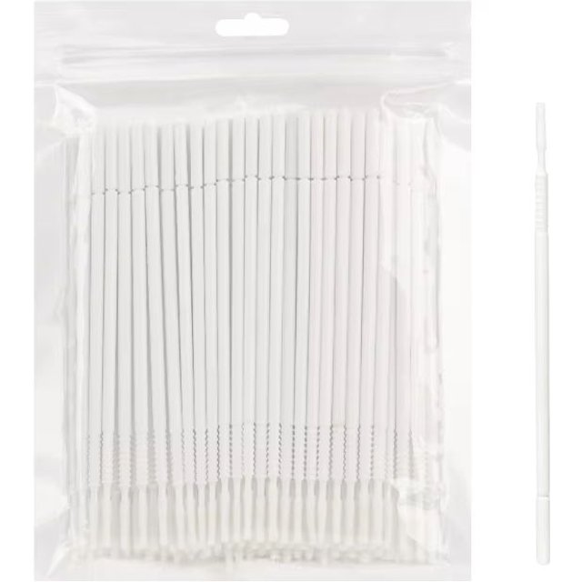 Disposable Long Cotton Swabs Eyelash Extensions Microblading Portable Makeup Remover Cleaning Sticks Professional Beauty Tools