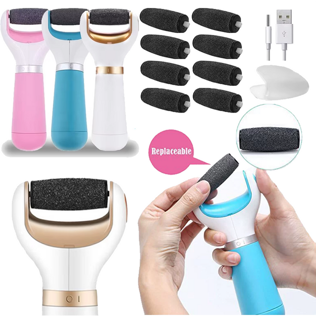 Foot Care Machine Foot Hard Dry Dead Cuticle Skin Remover Pedicure Care Tools Removal Foot Grinding File Skin Electric Tool