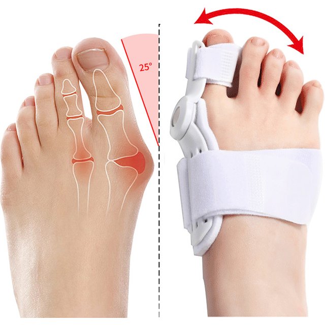 Hallux Valgus Corrector Bunions For Toes Corrector Foot Finger Separator Toe Separator Foot Care Haluksy Bunion Corrector