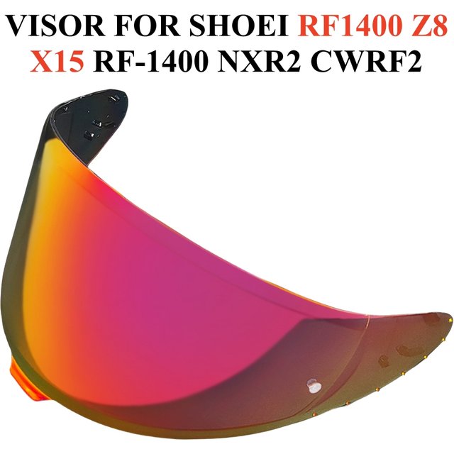Helmet Visor for SHOEI Z8 NXR2 RF1400 RF-1400 CWR-F2 CWR-F2R X15 X-Fifteen X-SPR Pro Shield Sunscreen Windshield Helmets Parts