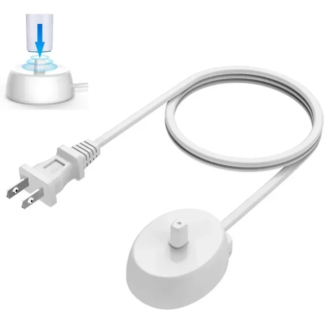 Replacement Charger Base for Braun Oral-b Series D12 D20 3757 Electric Toothbrushes Portable Waterproof Inductive Charger Fits