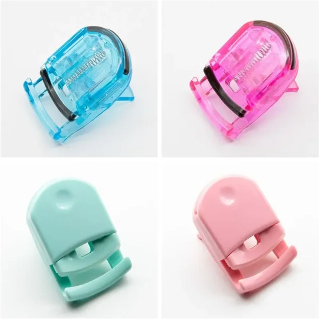 Mini Eyelash Curler Professional Multicolor Folding False Eyelashes Auxiliary Eyelash Curling Clip Beauty Cosmetic Makeup Tools