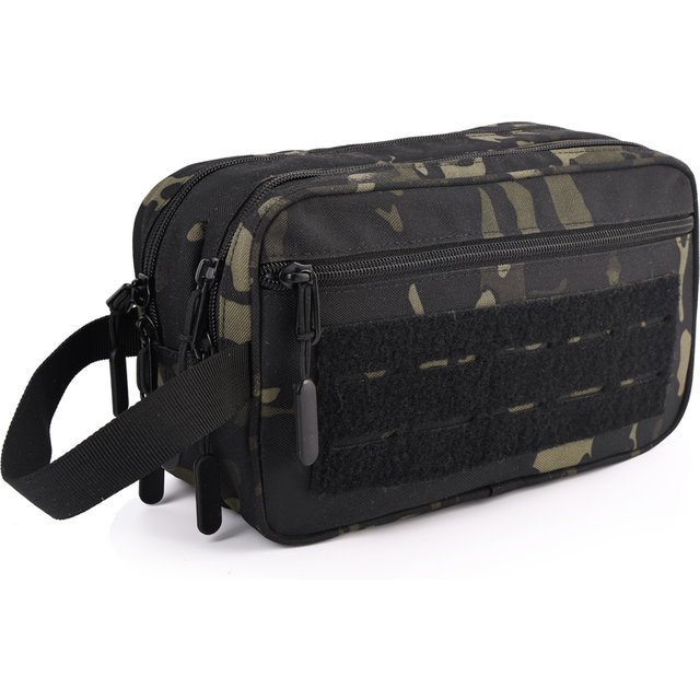 Tactical Toiletry Bag Hygiene Outdoor Waterproof Travel Shower Tool Molle Pouch Mens Shaving Kit Makeup Cosmetic Bag