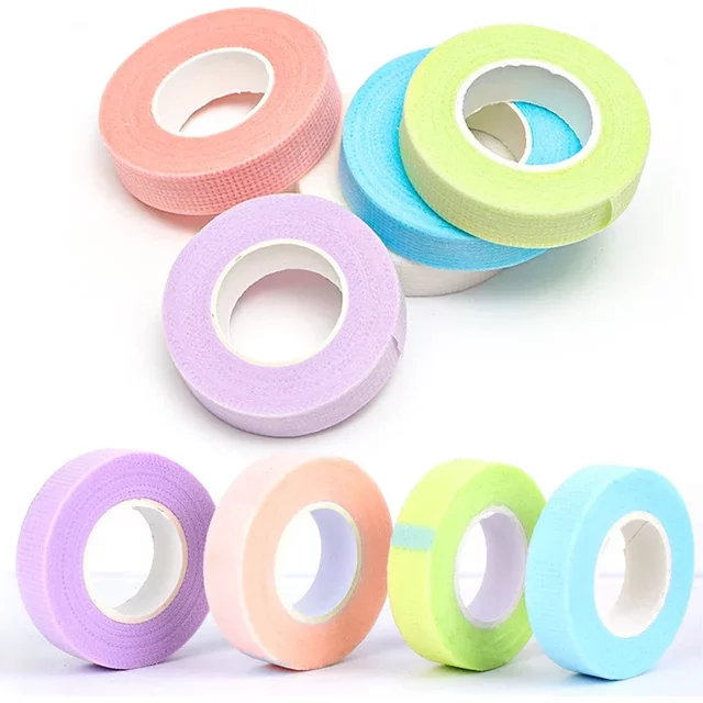 2-10pcs Micropore Eyelash Tape Lash Extension Supplies Makeup Tools Wholesale Lashes Accessories Makeup Tools Lash Lifting Tape
