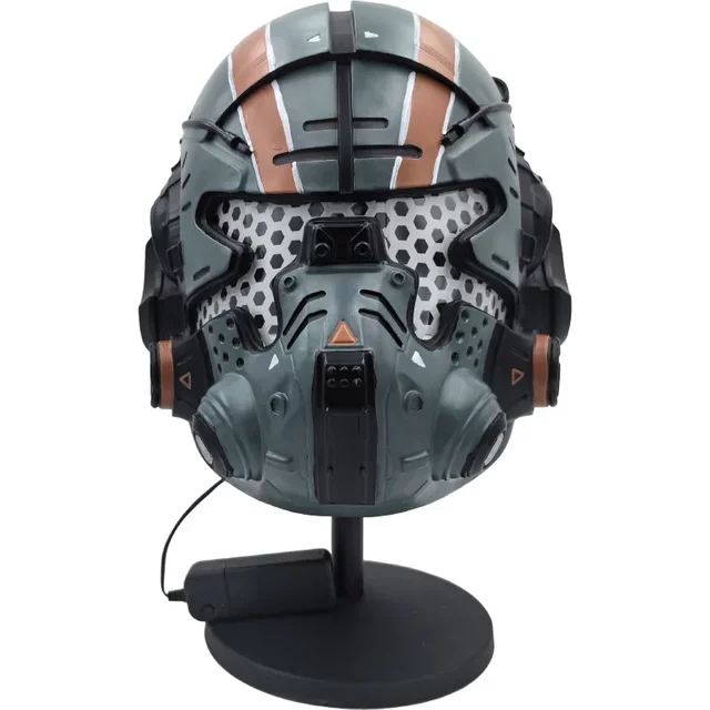 Titanfall Jack Cooper Led Light Mask Cosplay Helmet Halloween Costume for Adult Man Face Masks Masquerade Carnival Party Prop