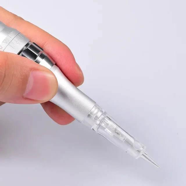 50PCS Derma Pen Bayonet Cartridge Replacement Needles Tattoo Eyebrow Lip Needles For MYM M7 N2 A1 A6 Nano Permanent Makeup Tools