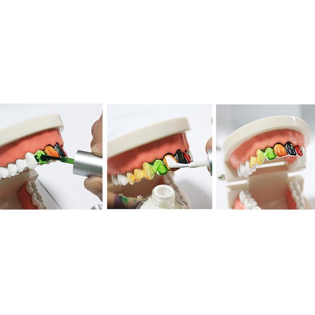 Creative Colorful Tooth Color Paint Drawing Pigment Theater Costume Teeth Makeup Accessories for Stage Cosplay Halloween Party
