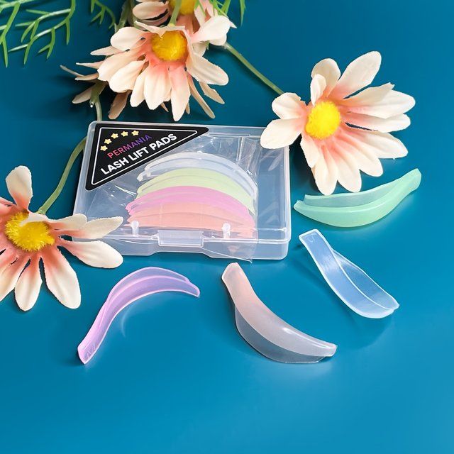 PERMANIA Jelly 4 Sizes Eyelash Perming Curler Lift Pads Eyelash Perm Pads Rods For LashLift Silicone For Eyelashes Makeup Tool