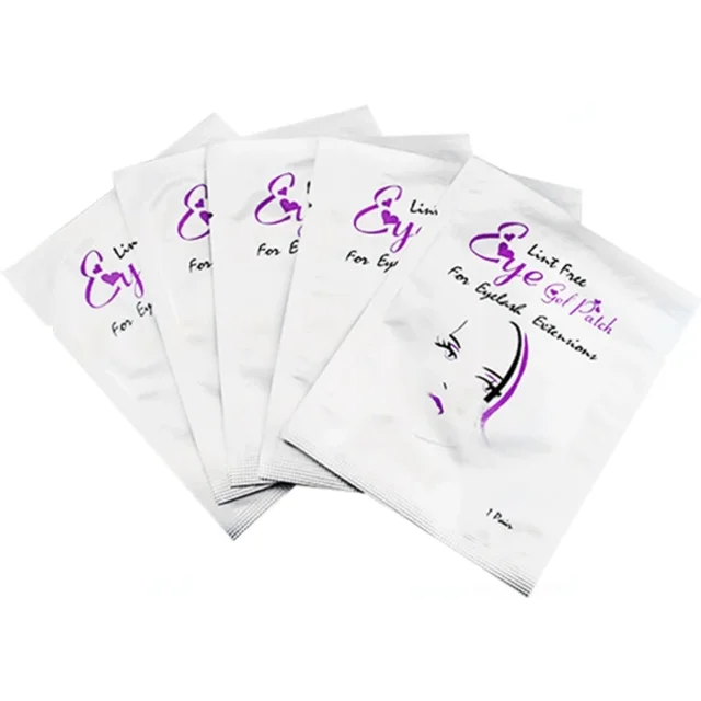 500PCS Wholesale Hydrogel Gel Eye Patches for Eyelash Extension Eyepads Eyelash Patch Makeup Free Shipping Top Quality CNKESS