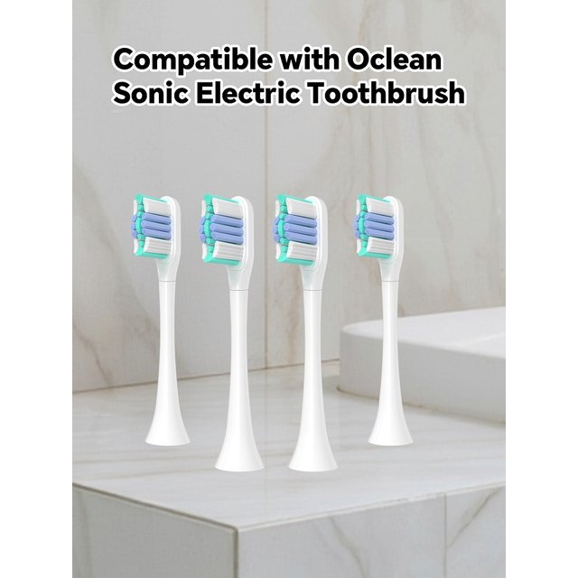 Compatible with Oclean Electric Toothbrush Replacement Brush Heads, Toothbrush Head for Spark/Flow/X/Z1/X Pro/F1/One/Air2/SE
