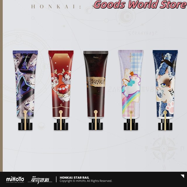In stock Herta Tribios Mydei Hyacine Cipher hand cream mIHOYO Game Honkai Star Rail Cosplay Costume Anime Doujin Halloween Gift