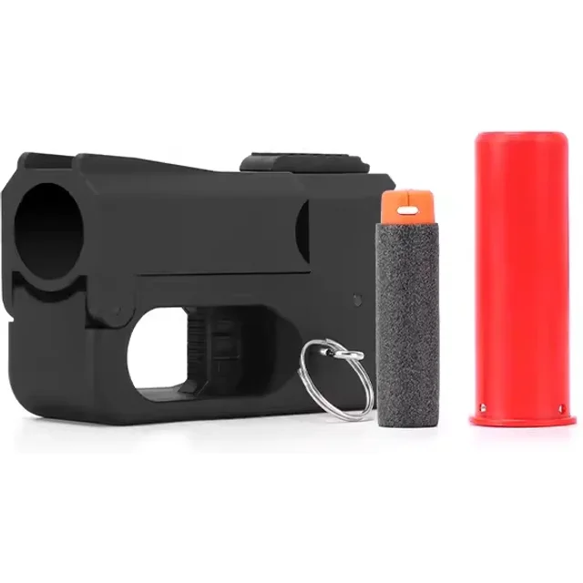 Porte-clés portable EDC, mini balle molle en plastique, jouets pour odor