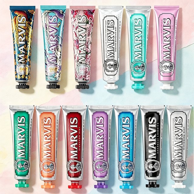 Hot Marvis Peppermint Toothpaste for High Quality Oral Care Cooling Soothing Lingering Fragrance and Long Lasting Tooth Care