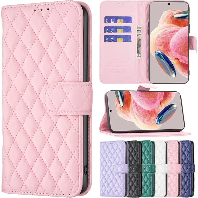Étui portefeuille en cuir à rabat magnétique, petit parfum, pour Xiaomi 15T 13T 11T Redmi 14C 13C 12C Note 14 Pro + 14S 13 12S 11 10 Pro