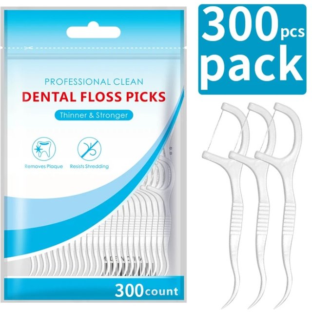 2026 New 50/150/300/600Pcs Ultra Fine Toothpicks Disposable Portable Oral Care Deep Cleaning Floss Picks for Home