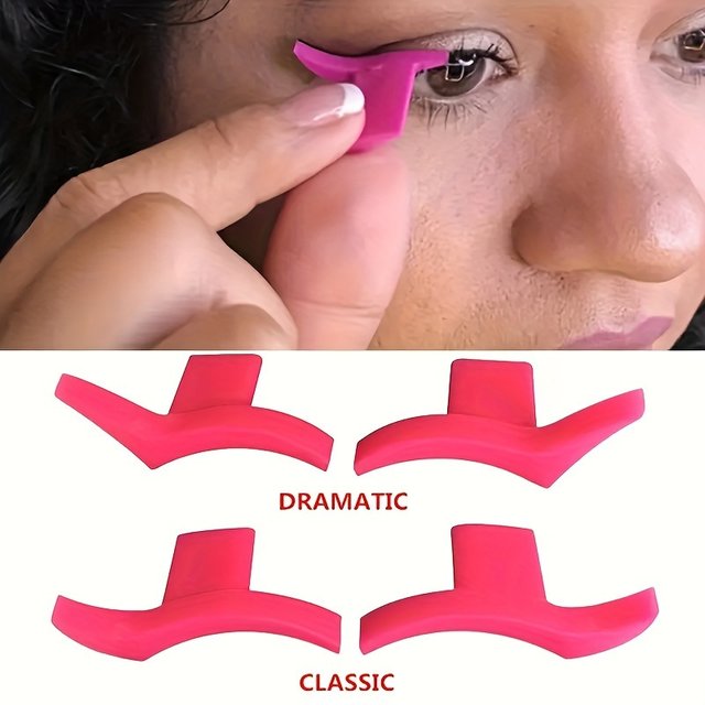 1 Pair Eyeliner Stamp Eyeshadow Stencil Models Wing Style Eye Liner Stamp Makeup Template Shaper Beauty Tool Accessories