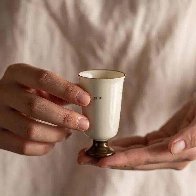 Tasse à encens en céramique, tasse de dégustation, tasse à parfum, tasse à thé pour femme, tasse à thé Kung Fu de la dynastie Song