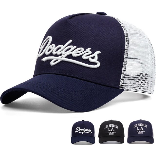Simple Creative Letter Embroidery Lable Breathable Baseball Caps Spring and Autumn Outdoor Adjustable Casual Hat Sunscreen Hat