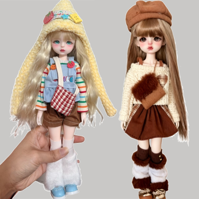 1/6 MJD Doll 30Cm Custom Makeup Articulated Jointed Realistic Eyes Realistic Style Changeable Clothes For Adult Collectors Hobby
