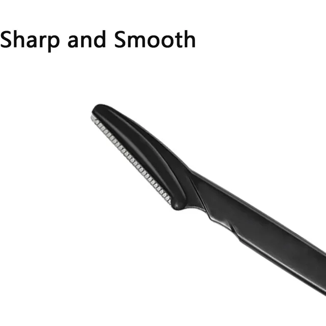 Rasoir de sourcils couteaux outils de maquillage rasoir facial portable épilateur coupe épilation des sourcils épilation lames de rasoir pour les yeux