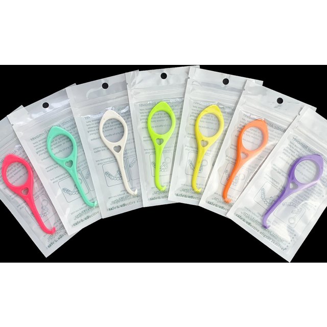 Orthodontic Aligner Chewies Hook Dental Invisible Removable Brace Extractor Tooth Socket Remover Removal Tool Oral Care