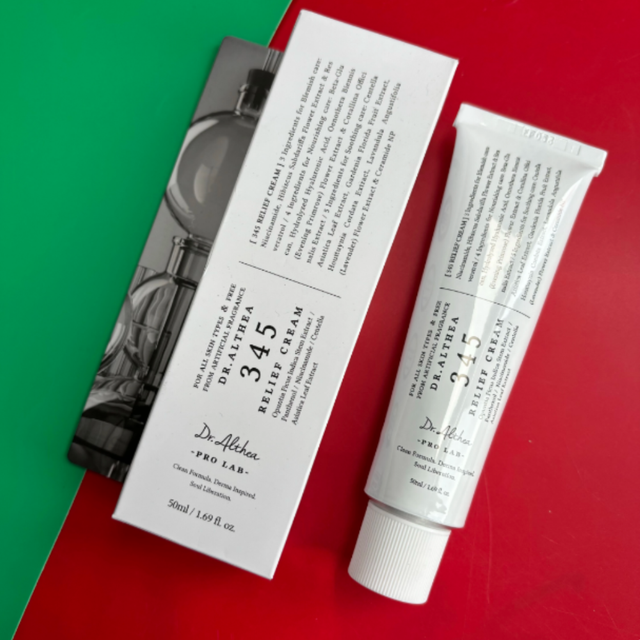 345 Relief Cream Nourishing Skin Antioxidant Cream Improving Acne Mark Repairing Barrier Moisturizer Address Blemishes Skin Care