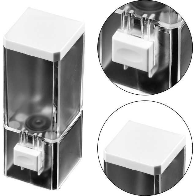 Distributeur de savon mural sans perforation, support mural pour désinfectant pour les mains, distributeur à pression pour gel douche et shampoing, idéal pour la maison et l'hôtel