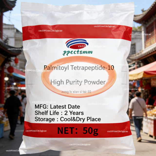 Best Skin Care Beauty Peptide Anti-aging CAS 887140-79-6 Palmitoyl Tetrapeptide-10 Powder