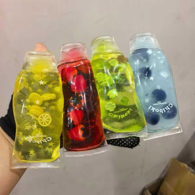 In Stock Fruit Filled Maltose Toothpaste Stress Relief Toy Soft Slow Rising Deformable Squeeze Squishy Fidget Sensory Toy