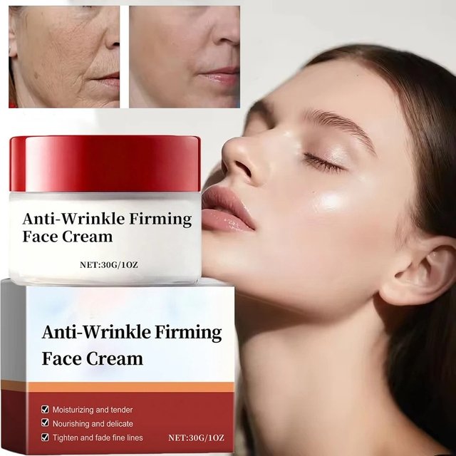 Korean Lifting Moisturizing Face Cream Hyaluronic Acid Water Smooth Skin Barrier Repair Lightweight Fade Wrinkles Cream
