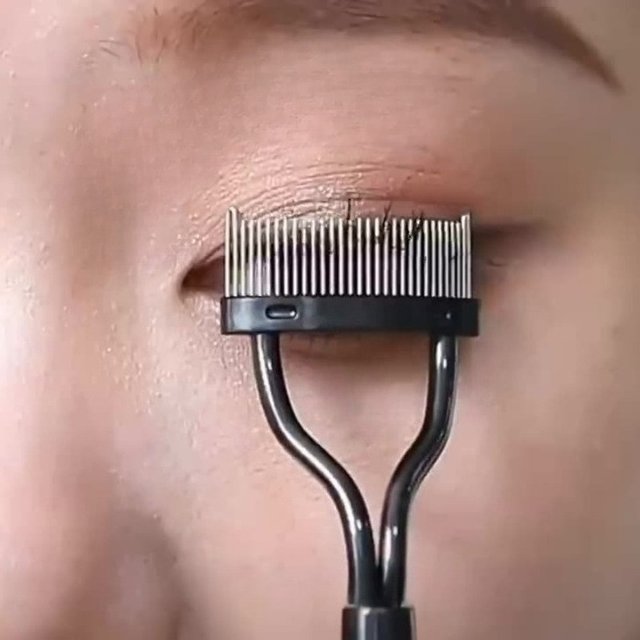 Recourbe-cils en métal, séparateur de cils, brosse à cils, peigne, Mascara, boucles, maquillage de beauté, séparateur de cils, outil cosmétique, vente en gros, 1 pièce