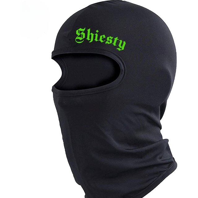 Cagoule Shiesty pour hommes et femmes, masque facial, écharpe de ski de moto, masque de rap, masque
