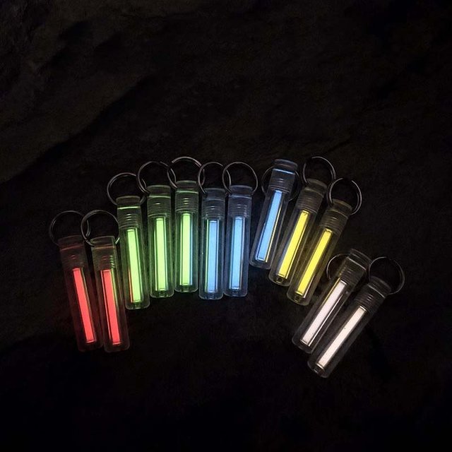 Pendentifs lumineux de 25 mm, 1 pièce, perles en paracorde, porte-clés, pendentifs de collier, lampe de tête lumineuse, outil EDC extérieur