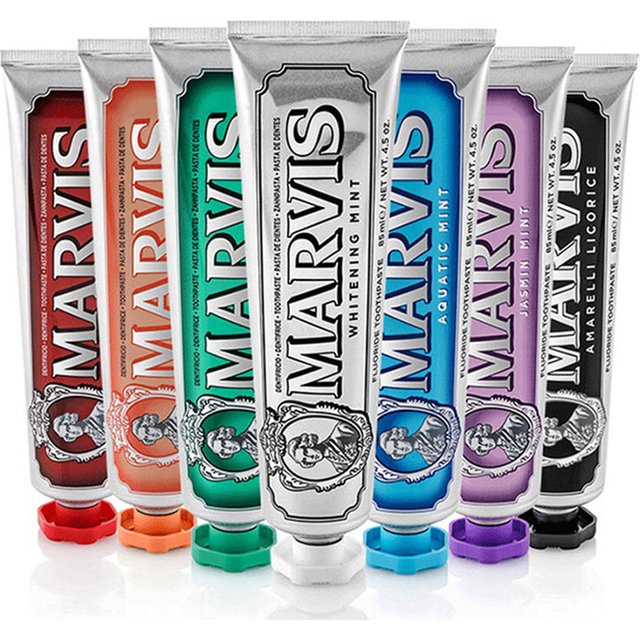Marvis Whitening Healtmint Freshen Breath Toothpaste Italy Original Remove Smoke Stains Yellowing Toothpaste Teeth Whitening