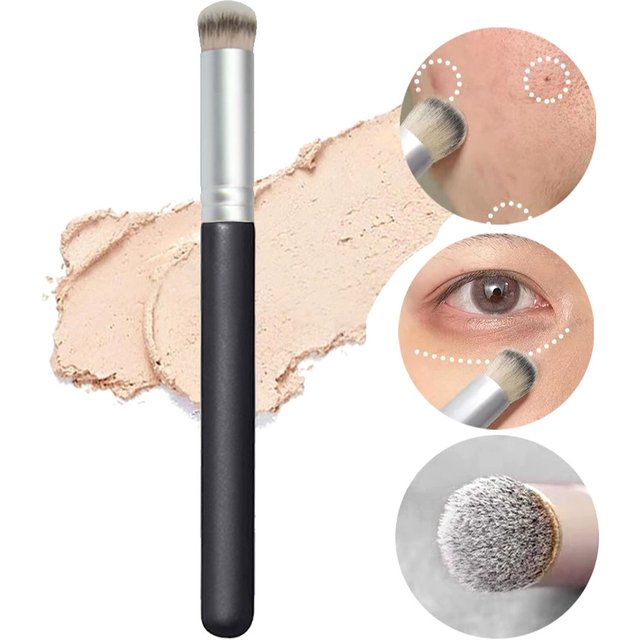 270 Concealer Brush, Flawless Foundation Eye Intense Face Makeup Brush, Premium Nose Contour Kabuki Blush Brush