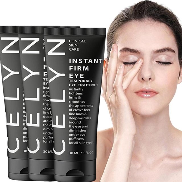 Instant Firm Eye Cream 30ml Under Eye Tightening Treatment for Fine Lines, Dark Circles & Puffiness, Smoothing Lifting Skin Care
