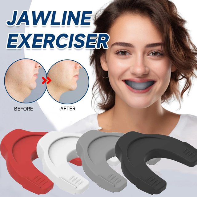 Exercice de mâchoire faciale en forme de U et mâchoire tonifiante du cou pour hommes et femmes, résistance à l'entraînement musculaire du visage, exercice en Silicone au Double menton