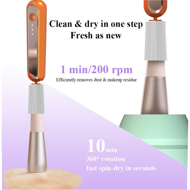 NEW Recharge Eyelash Glue Shaker Electric Makeup Brush Cleaner Machine Wake-Up Device Waterproof for Nail Liquid Shaking Machine