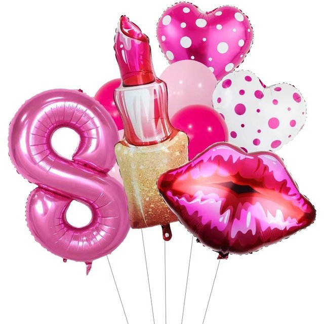 Spa Make up Girl Party Supplies Paper Plate Cup Napkin Banner Tablecloth Background Balloon For Girls Birthday Party Decorations
