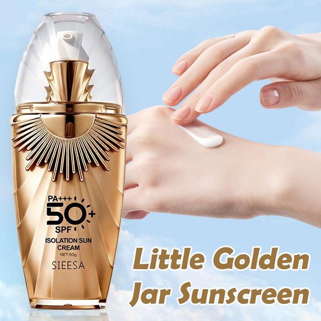 SPF 50+ PA+++ Facial Sunscreen Ultra High Protection Oil Control Waterproof Sun Block For Outdoor Daily Skin Care