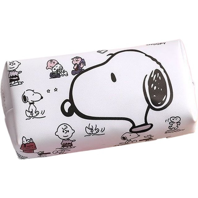 Snoopy Minimalist Pencil Case for Boys Girls Large Capacity Cosmetic Bag Cartoon Stationery Storage Bag School Supplies Gifts