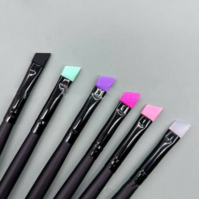 Silicone Brush Perming Eyelashes Lash Lift Tool Eyelash Perm Rod Eyelash Applicator Makeup Accessories