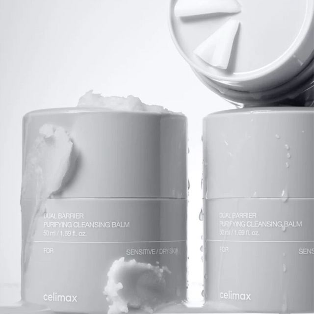Celimax Dual Barrier Cleansing Balm Retinol Shot Serum Gentle Makeup Remover Firming Facial Skin Care Daily Beauty Treatment