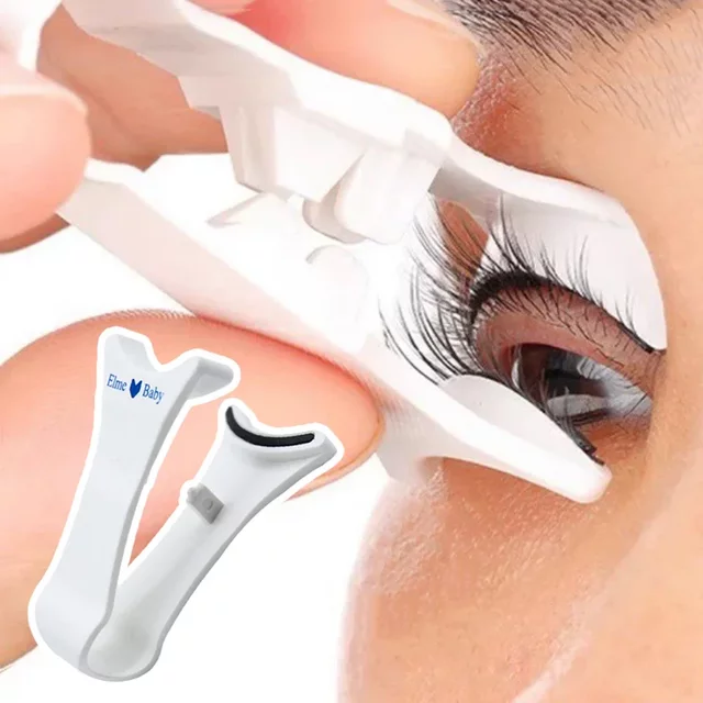 Professional EyelashesTweezer Curler Clip Clamp Makeup 3D Mink Eyelashes Tweezer Magnetic Eyelashes Extension Applicator False