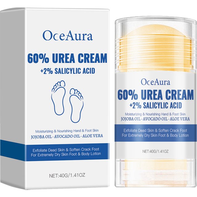 Urea Foot Cream, Moisturizing Repairing Foot Care Cream, Softening Rough Dry Feet Skin Care, Hydrating Care Cream for Daily Use