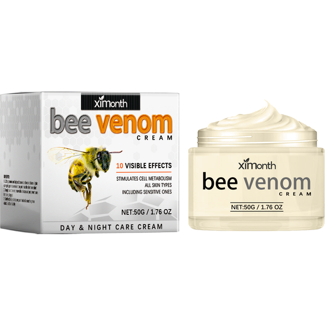 Bee Venom Face Firm Cream Repair Facial Fine Lines Enhance Skin Firmness Soothe Dryness Hydrate Penetrate Nourish Facial Creams