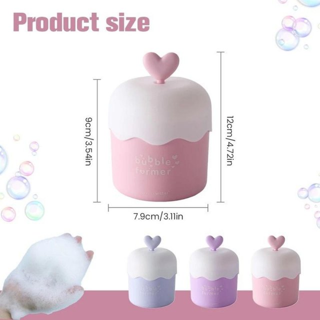 1Pc Portable Foaming Clean Tool Simple Face Cleanser Shower Bath Shampoo Foam Maker Bubble Foamer Device Cleansing Cream